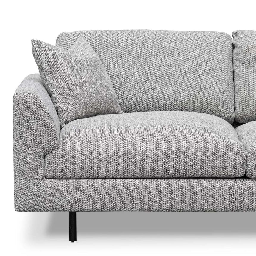 CLC8274-CA 4 Seater Fabric Sofa - Sterling Charcoal