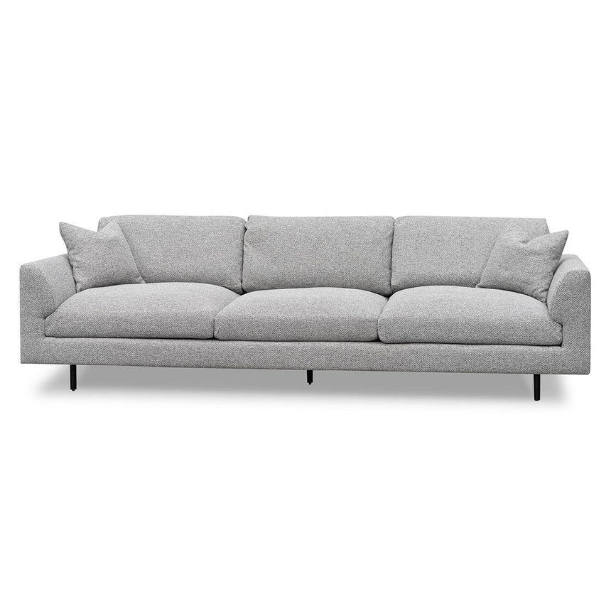 CLC2734-KSO 4 Seater Sofa with Cushion and Pillow - Graphite Grey