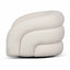 CLC8278-CA Swivel Armchair - Ivory White Boucle
