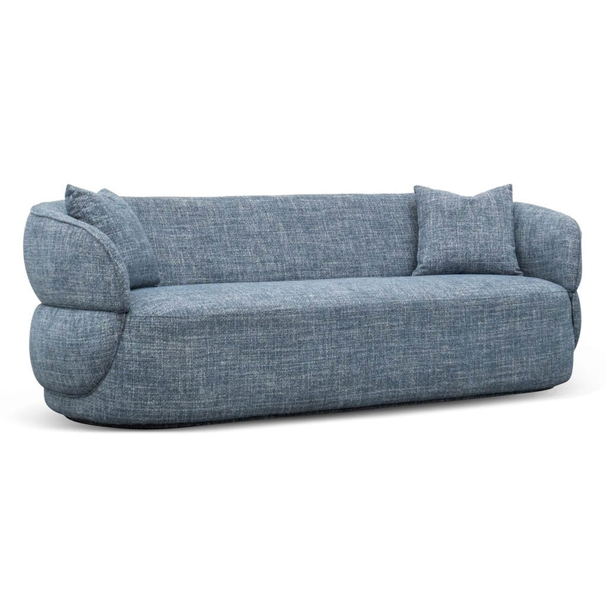 CLC8778-CA 3 Seater Fabric Sofa - Clay Grey