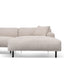 LC8838-CA 3 Seater Right Chaise Fabric Sofa - Sterling Sand