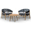 CLS6723-EM 3pcs Outdoor Lounge Set