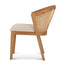 CDC10553-LJ Fabric Dining Chair - Dawn Beige (Set of 2)