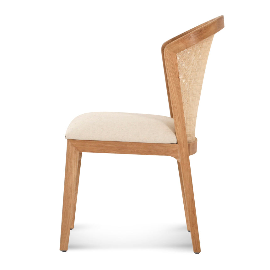CDC10561-LJ Fabric Dining Chair - Dawn Beige (Set of 2)