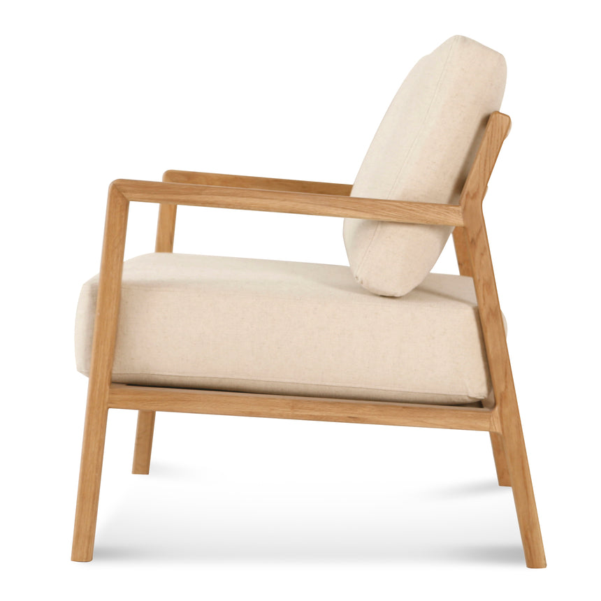 CLC10563-LJ Fabric Armchair - Dawn Beige