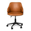 COC6510-LF Office Chair - Vintage Tan with Black Base