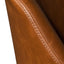 COC6510-LF Office Chair - Vintage Tan with Black Base