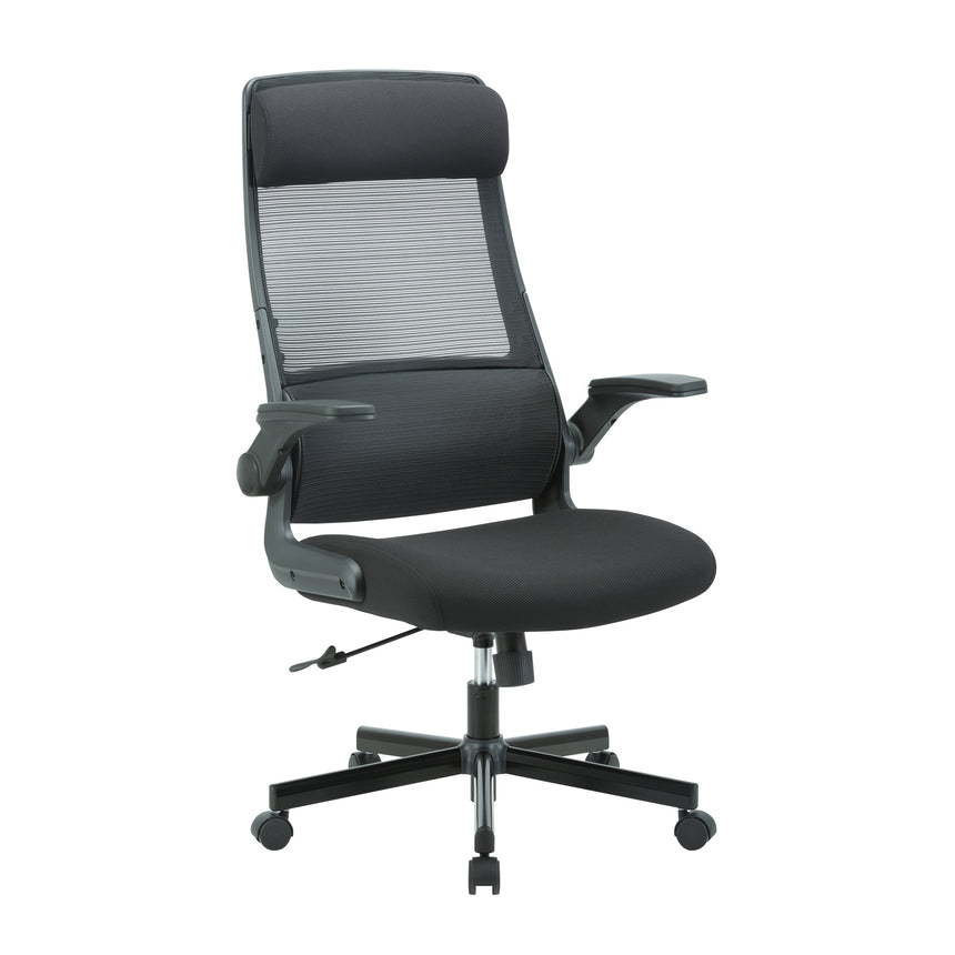 COC6237-UN Active Fabric Visitor Chair - Black