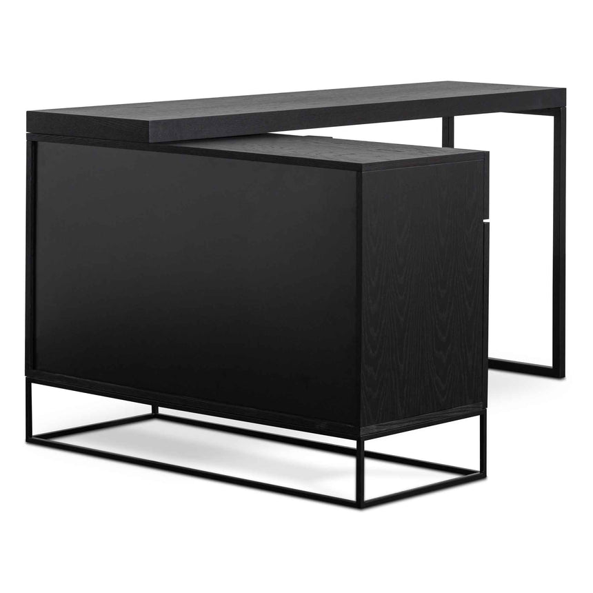 COF6450-CN Extendable Home Office Desk - Black