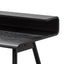 COF6852-DR Wooden Home Office Desk - Full Black