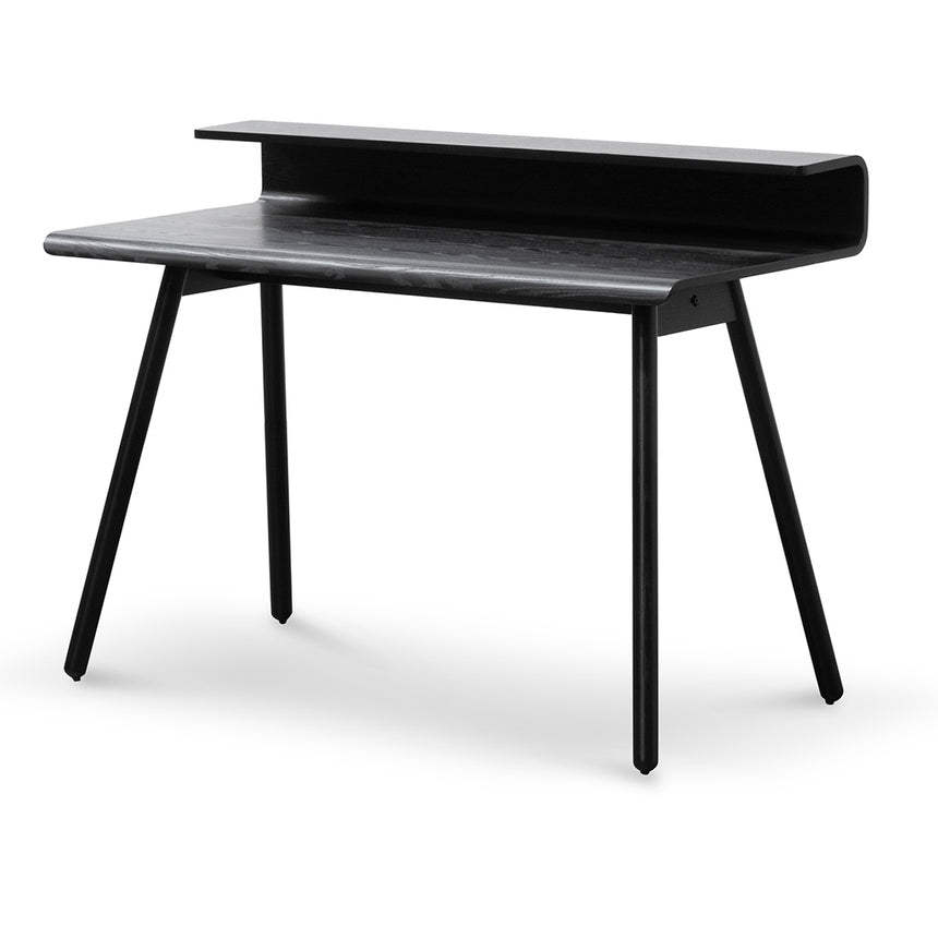 COT8663-NI 1.55m New Elm Home Office Desk - Full Black