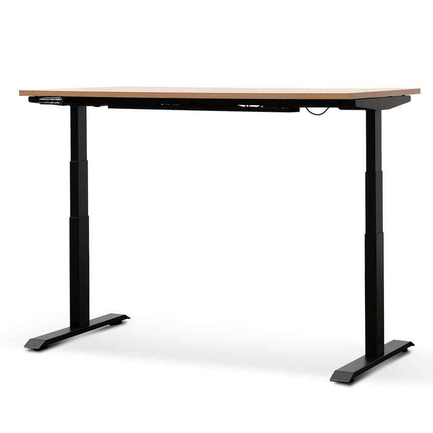 COT6949SN Standing Office Desk Natural w... Calibre Furniture