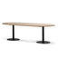 COT8129-SN 2.4m Oval Meeting Table - Natural