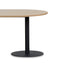 COT8130-SN 3m Oval Meeting Table - Natural