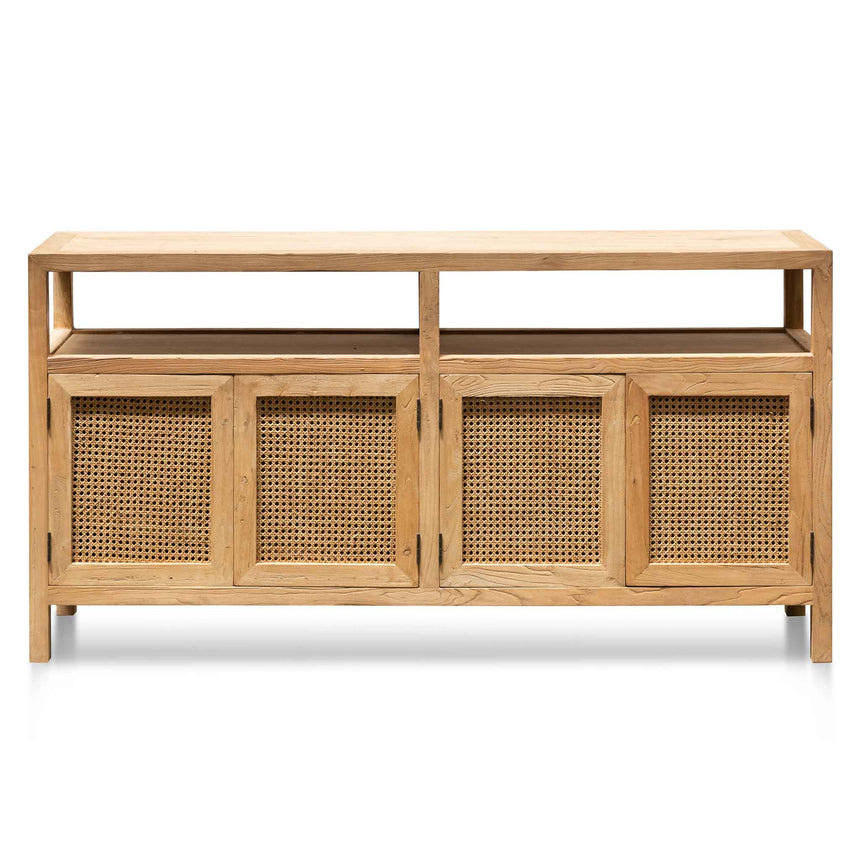 CDT66991.6m Sideboard Unit - Natural with Rattan Doors