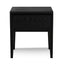 CST2843-CN - Bedside Table - Black Oak