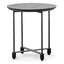 CST6865-SU Wooden Top Side Table - Full Black