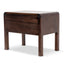 CST8041-AW Single Drawer Bedside Table - Walnut