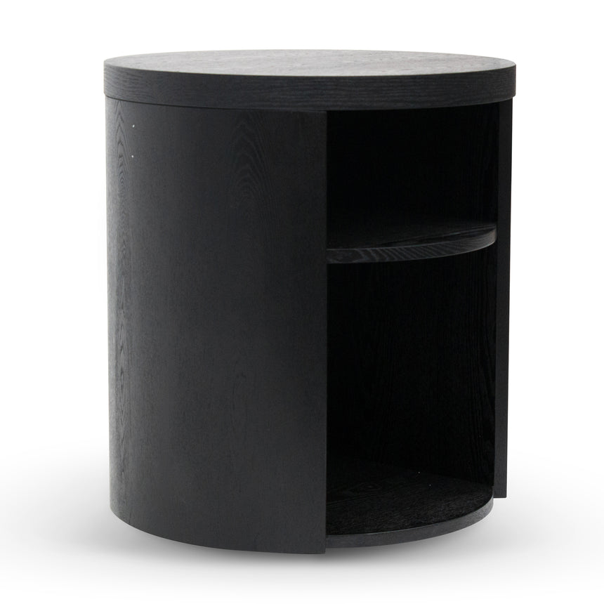 CST8849-IG Bedside Table - Matte Black