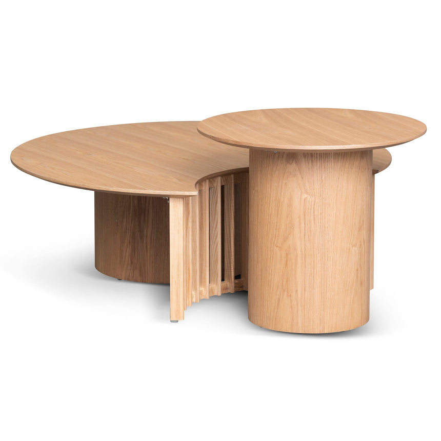 CST8976-CN 50cm Round Side Table - Full White