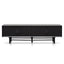 CTV6619-OW 1.8m Wooden TV Entertainment Unit - Black