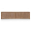 CTV6700 2m TV Entertainment Unit - Natural with Rattan Doors