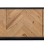 CTV6754-NI 2.1m Wooden TV Entertainment Unit - Natural - Rustic Black
