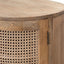 CDT6768 2.1m Sideboard Unit - Natural with Rattan Doors