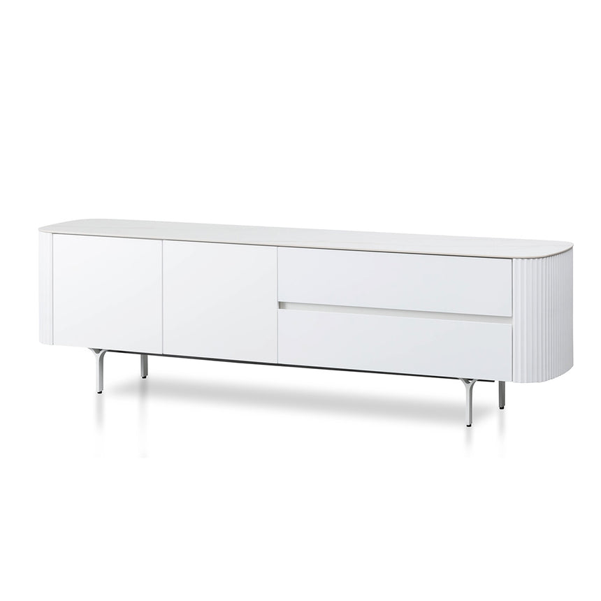 CTV8216-IG 1.8m Entertainment TV Unit - White