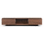 CTV8232-BB 2.3m Wooden TV Entertainment Unit - Walnut