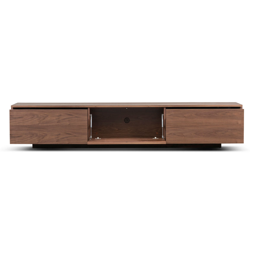 CTV8232-BB 2.3m Wooden TV Entertainment Unit - Walnut