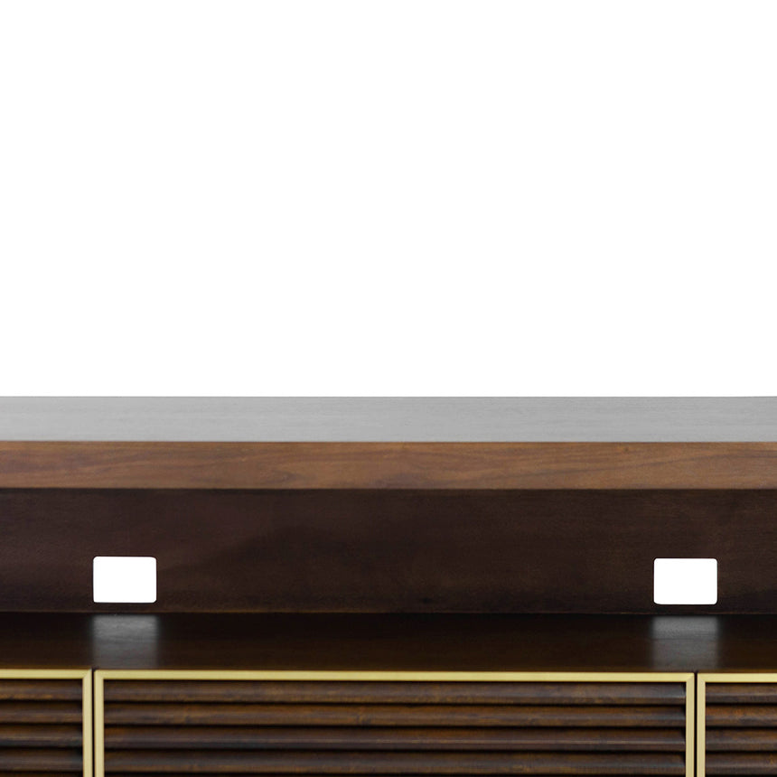 Ex Display - CTV8272-VA 2m TV Entertainment Unit - Walnut