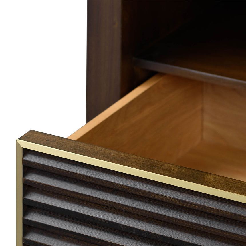 Ex Display - CTV8272-VA 2m TV Entertainment Unit - Walnut
