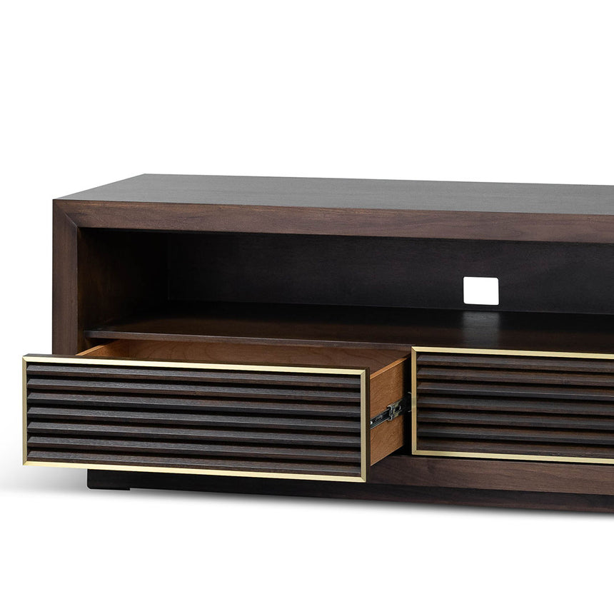 Ex Display - CTV8272-VA 2m TV Entertainment Unit - Walnut