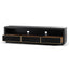 CTV8273-VA 2m TV Entertainment Unit - Textured Espresso Black
