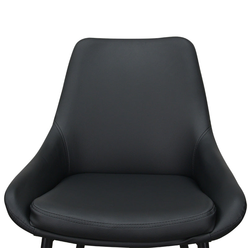 CDC2003-SE - Dining Chair - Black PU (Set of 2)