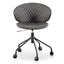 COC6192-LF Office Chair - Charcoal with Black Base