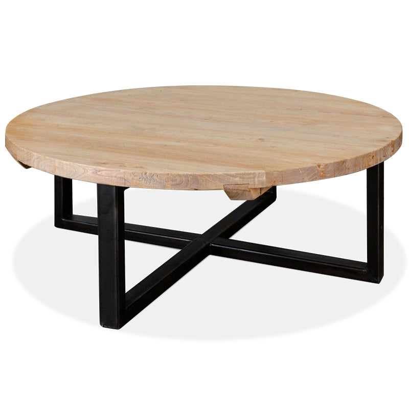CCF425 Reclaimed 100cm Round Coffee Table