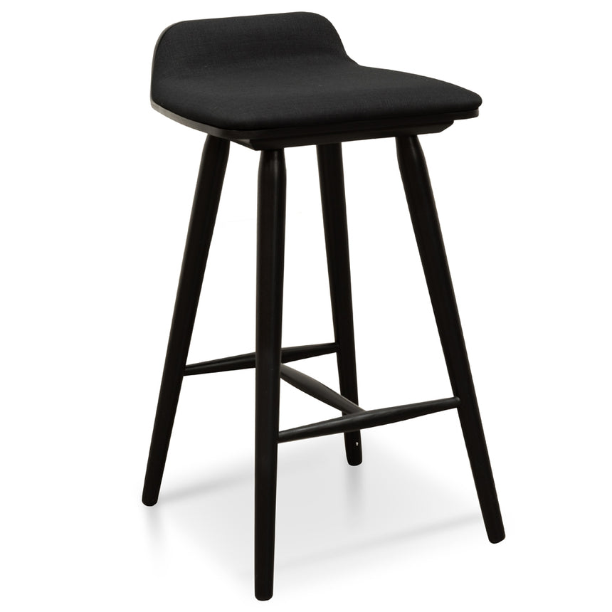 CBS2013-SE 80cm Bar Stool in Black Fabric (Set of 2)