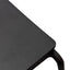 CBS2452-NH Black Timber Seat Bar Stool - Black Frame