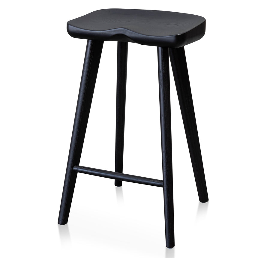 CBS8358-BS Pepper Boucle Bar Stool - Brushed Gold Base