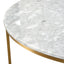 Ex Display - CCF1051-DW 100cm Round Marble Coffee Table