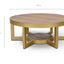 CCF1088-NI 90cm Reclaimed Pine Coffee Table