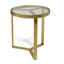 CCF2428-BS  50cm Side Table - Brushed Gold Base