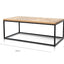 CCF2803-VN Coffee Table - European Oak