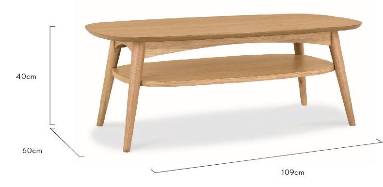 CCF690-VN 109cm Coffee Table - Natural