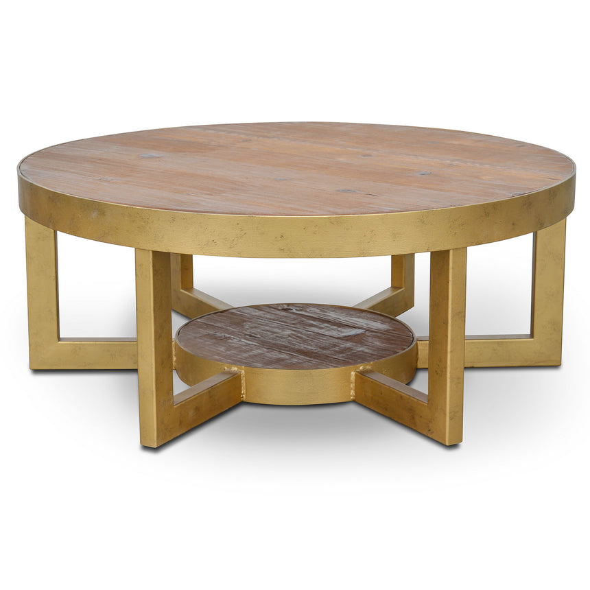 CCF1088-NI 90cm Reclaimed Pine Coffee Table