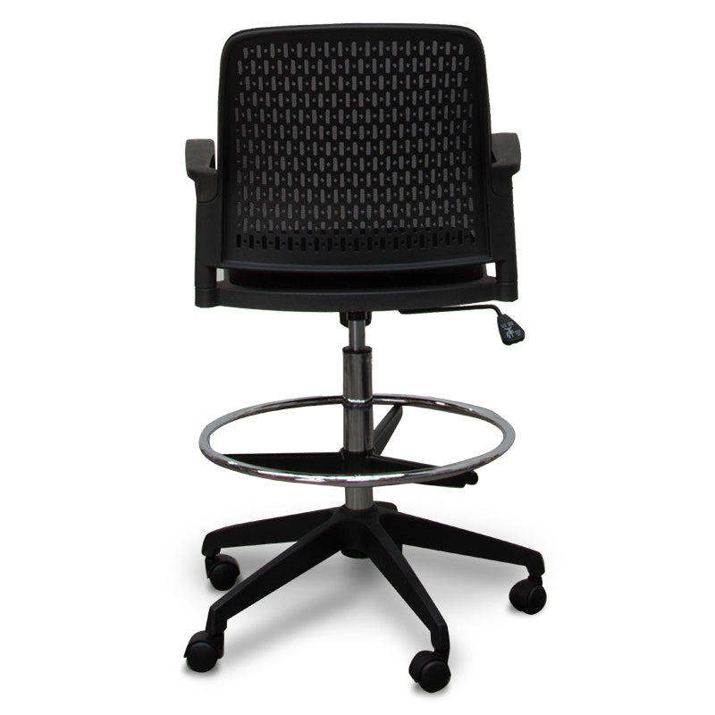 COC610-LF Drafting Office Chair - Black