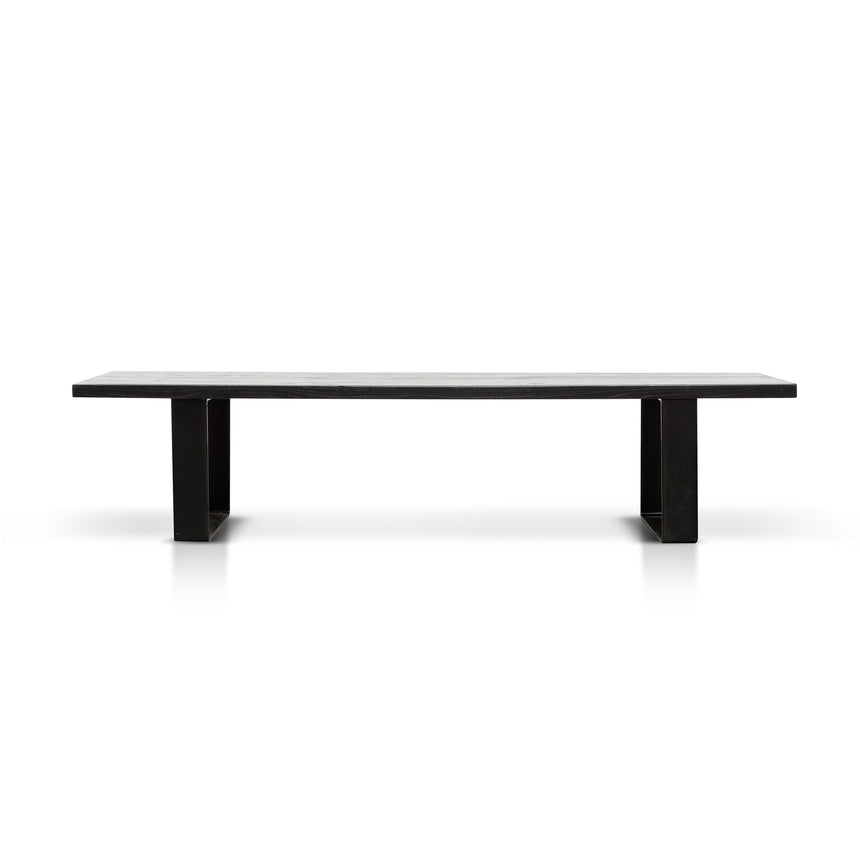 CDB6408-KD 1.8m Wooden Bench - Full Black