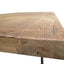 CDT542 Reclaimed Elm Wood Table 1.5m - Rustic Natural